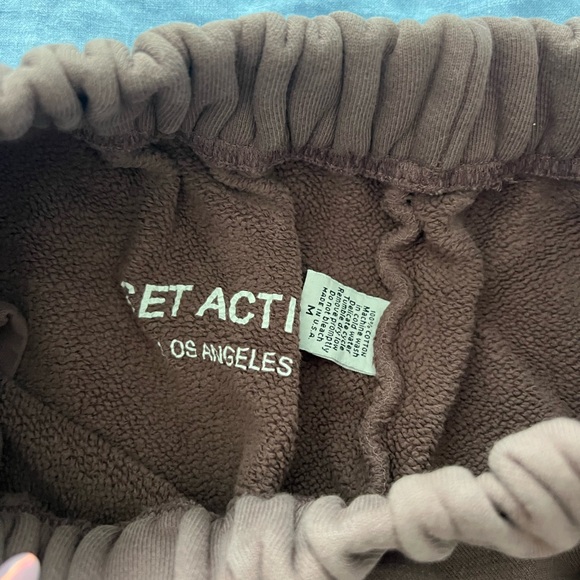 Set Active Mocha Brown Sweatpants M - Picture 6 of 6